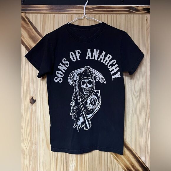 Sons Of Anarchy Graphic T Black S - Picture 1 of 4